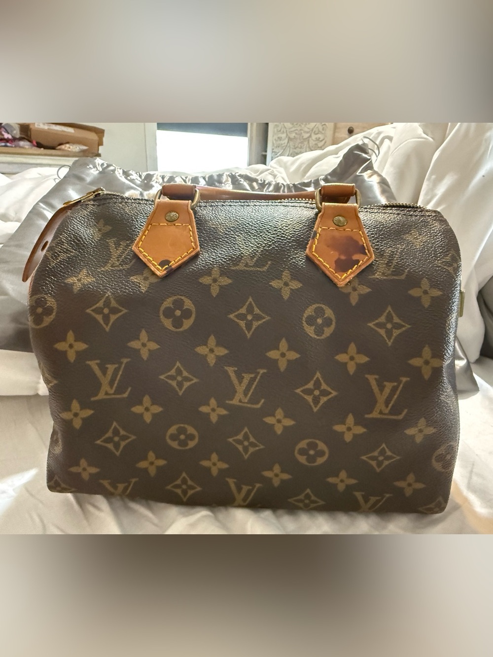 Louis Vuitton Speedy 25 Vintage Monogram | USA Made FC89 | COA Included